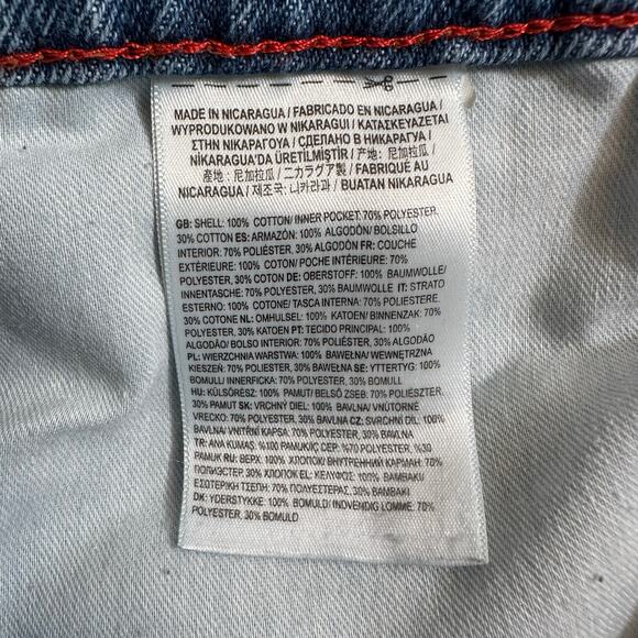 VANS Men's Covina 5 Pocket Relaxed Fit Jeans Medium Wash Size 30 Skater Street - Picture 9 of 10